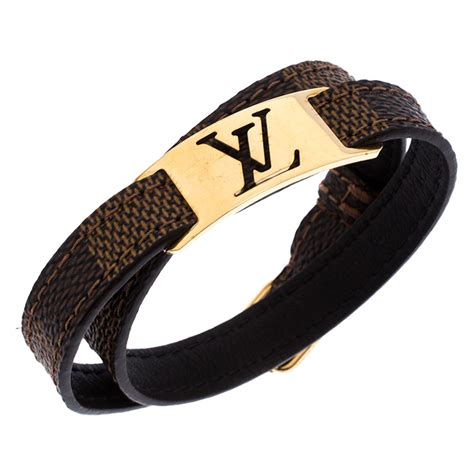 lv bracelet for men|louis vuitton men's gold bracelet.